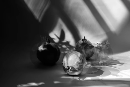 Pomegranates and shadows