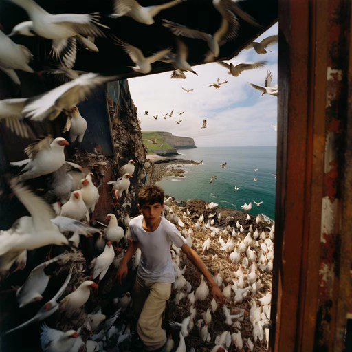 Boy and the Flock