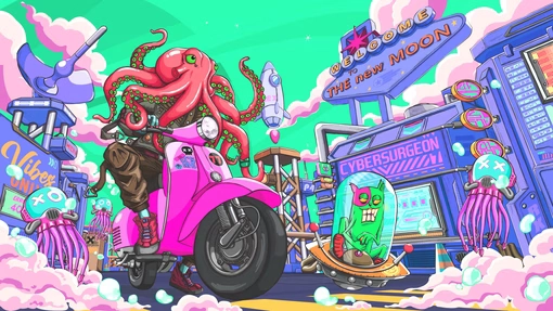 :SQUID AND THE SCOOTER: